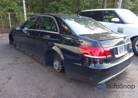 2014 Mercedes-Benz E 350 4Matic из США, поврежденный, VIN WDDHF8JB5EB038910